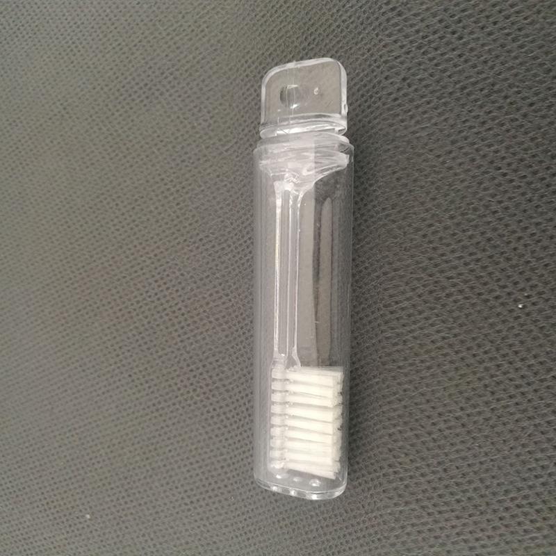 Foldable Mini Disposable Toothbrush Portable Sanitary and Compact Travel Essential for Airplane Train