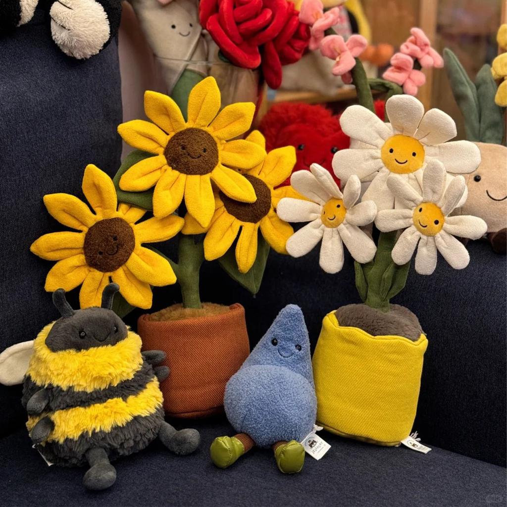 Jc Plüsch Topfpflanze Dekoration Spielzeug Sonnenblume Gänseblümchen Tropfen Stofftier Plüsch Bequeme Puppe Haushaltsdekoration Trendiges Spielzeug Jc Plüsch Geschenk