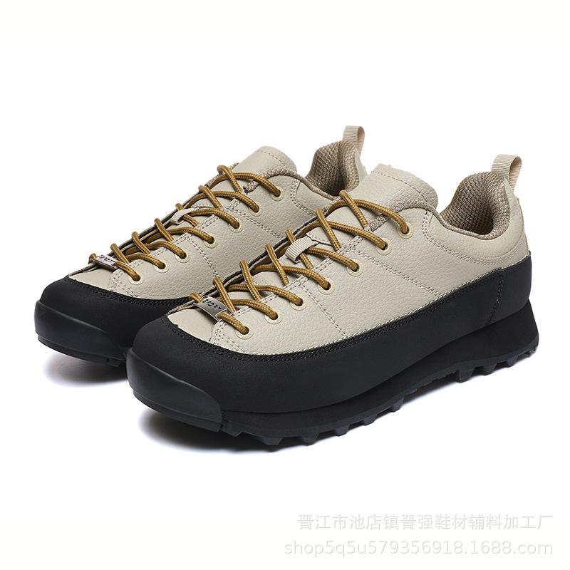 Low-top High-quality Hiking Shoes, Urban Outdoor Waterproof Hiking Shoes, Comfortable Platform Sports and Leisure Leather Shoes