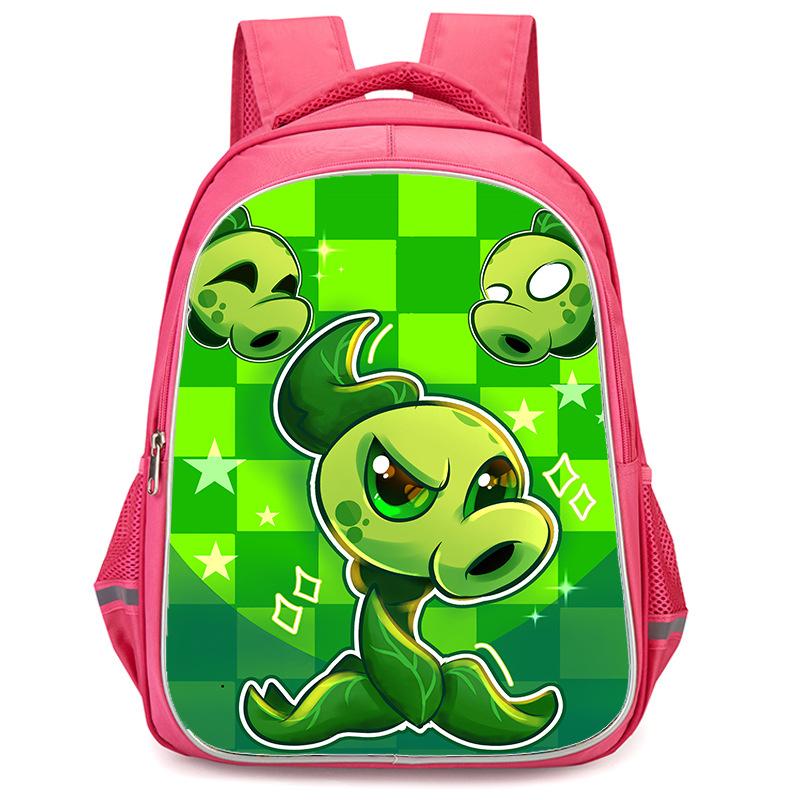 Plants Vs. Zombies Plants Vs. Zombies Anime Backpack Student Bag