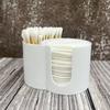 Acrylic Storage Box Bathroom Jar Makeup Organizer Cotton Round Pad Holder Cotton Swab Box Holder Dispenser Organizer Jar