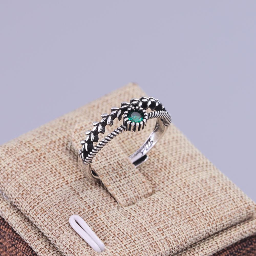 925 Silberringe für Damen Verstellbar Stapelbar Vintage Ring Zubehör Schmuck Geschenk