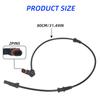 A2045400117 2045400117 Front Wheel Speed ABS Sensor For MERCEDES-BENZ C-Class Saloon W204/T-modell S204 2007-2014 2049050000 1pc