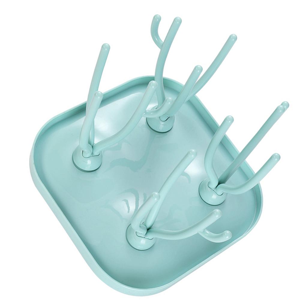 

Bottle Drying Rack Dry Stand Baby Cleaning Foldable Milk Container Hanger Holder Organization for Pacifiers Feeding Cup