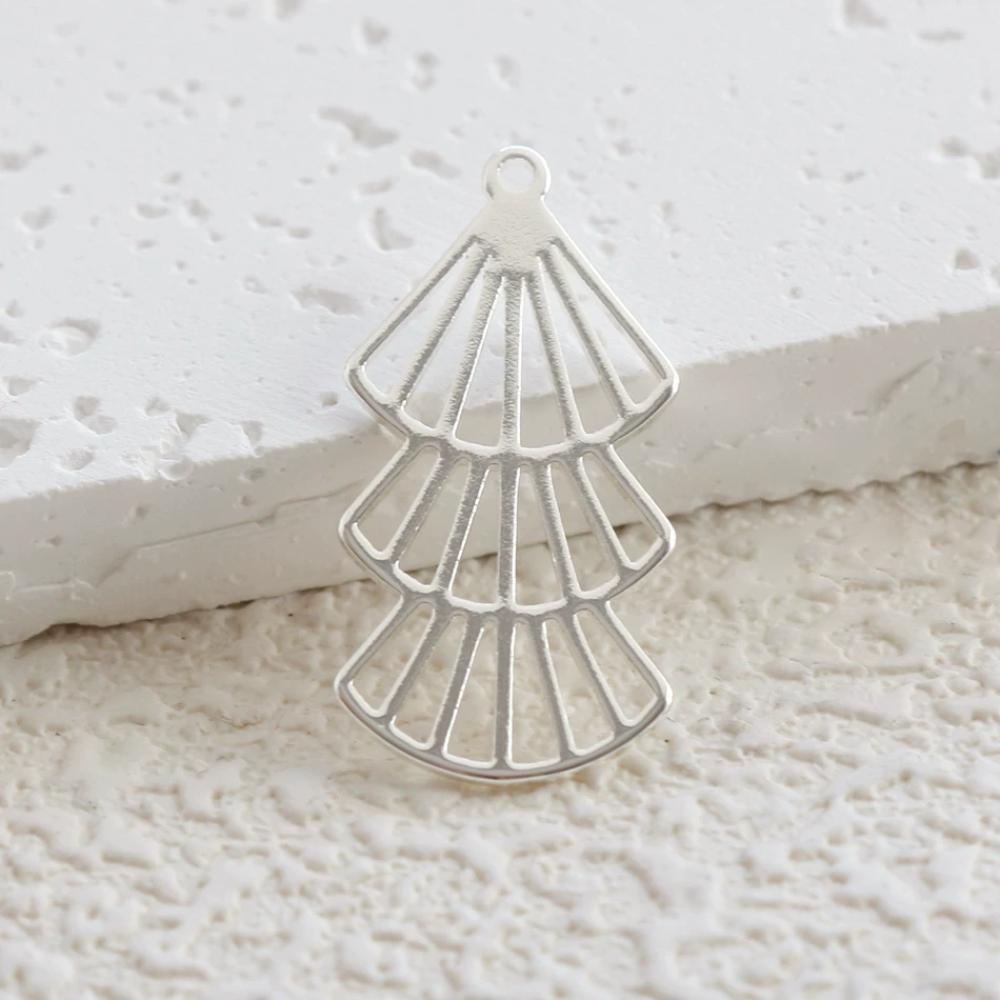 Top Loop DIY Jewelry Charms Geometric Shape Hanging Connector DIY Jewelry Kit Bracelet Making