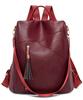 Kayiyasu 3-Way Backpack for Women, Leather-Touch HandbagShoulder Bag, Anti-Theft, Popular, Multi-Functional, Lightweight, Waterproof, Perfect for
