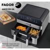 Friteuse sans huile - FAGOR - FGF10 - 10L - 2400W - Double cuisson - 8 programmes - Airfryer grande capacité familiale