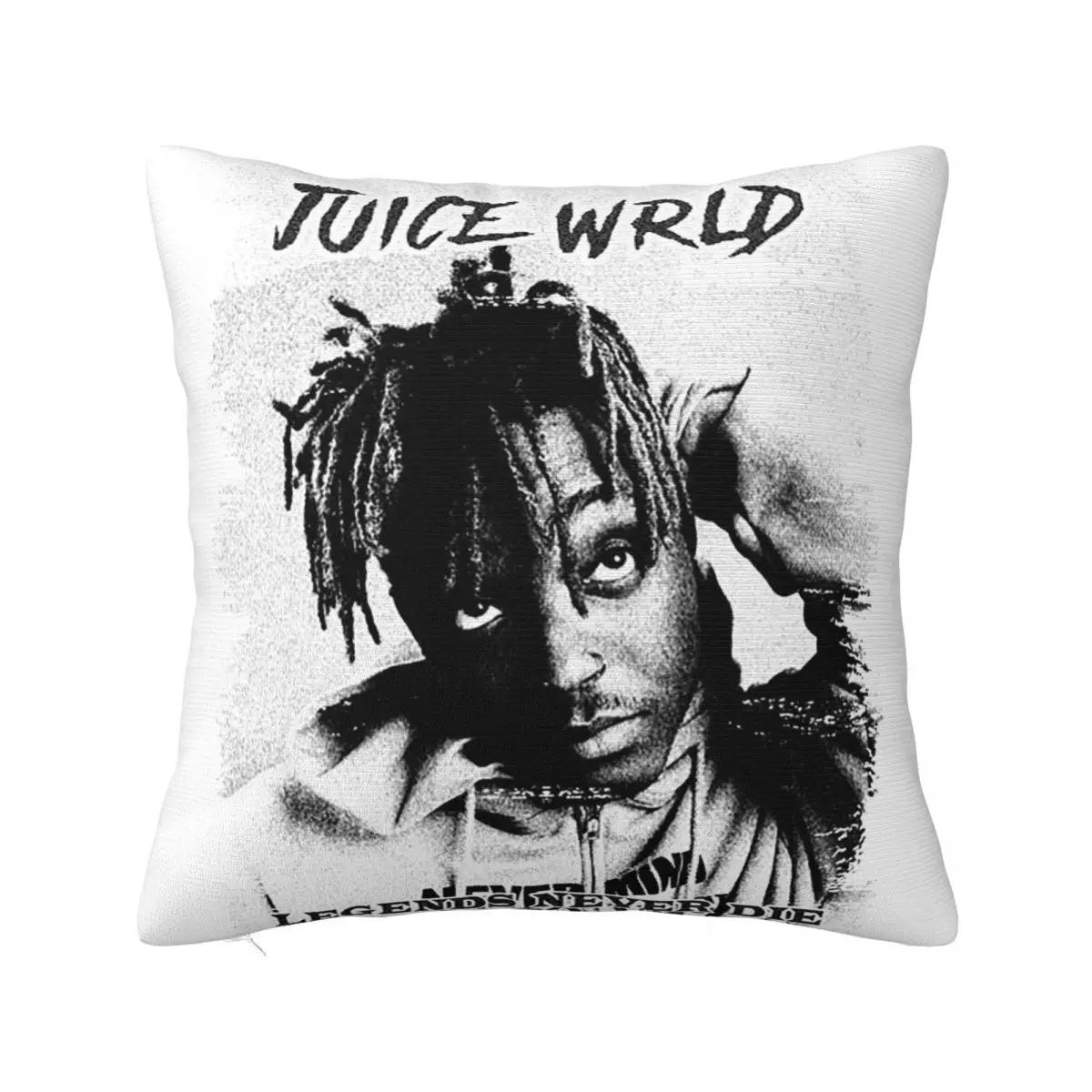 

Juice Wrld Red Legends Never Die Квадратные наволочки Чехлы для подушек Модная декоративная наволочка для сиденья 18 x18 45x45cm