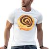 Chocolate Cinnamon Roll Pastry Tshirt T Shirts For Unisex Cotton Funny Unisex T Shirt Luxury Unisex T Shirt Cotton High Quality Tshirt