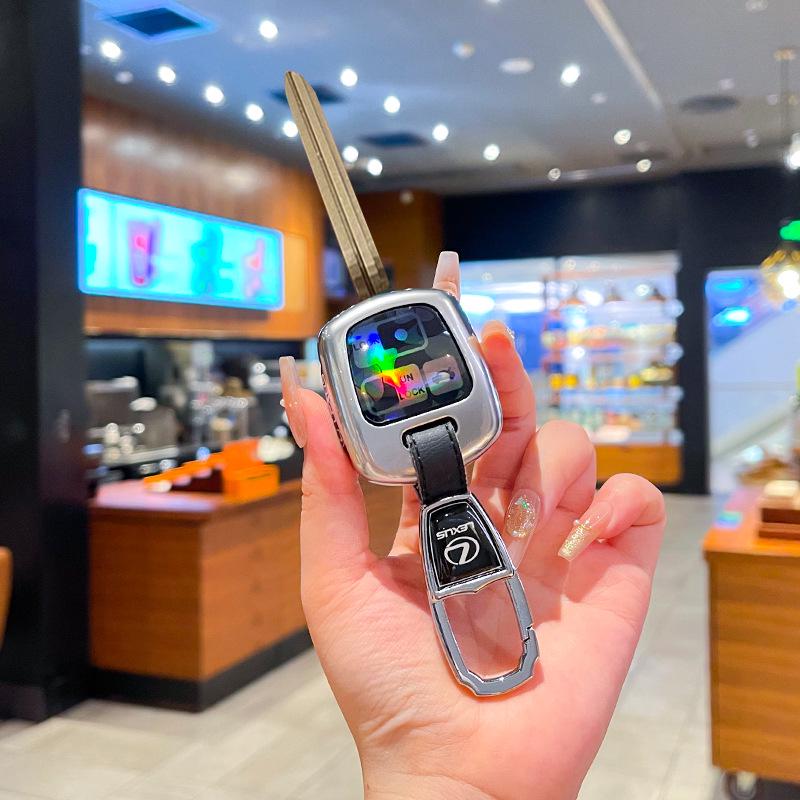 Compatible Lexus Key Case for RX330/IS400/IS200 with Metal Buckle