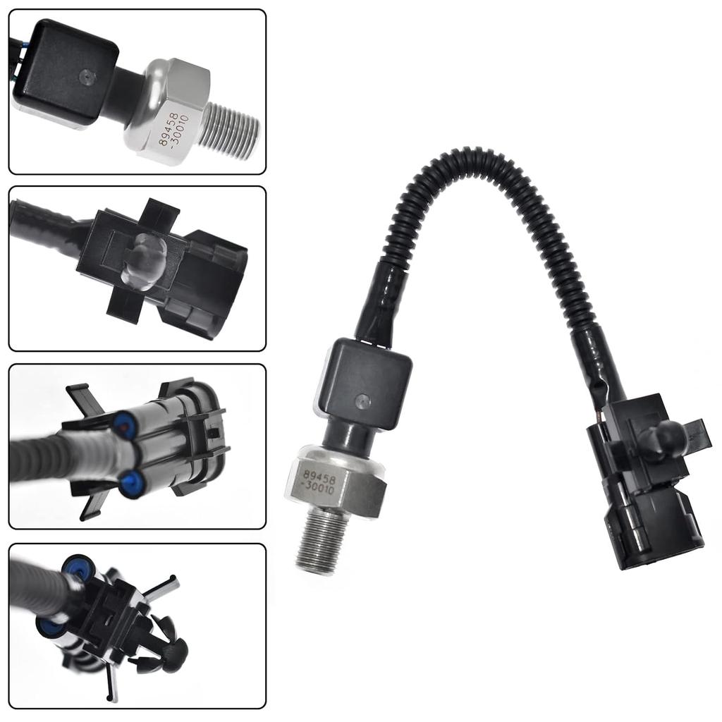 Fuel Pressure Sensor 89458-30010 89458-30011 Compatible with Lexus IS250 IS350 GS300 GS430 GS350 GS450h GS460 2.5L 3.0L 3.5L 2005-2011