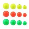 60Pcs/set Round Shape Fishing Bobbers, Large Mixed Color Plastic Float Fly Fishing Float Outdoor Fishing Bobber Tackle