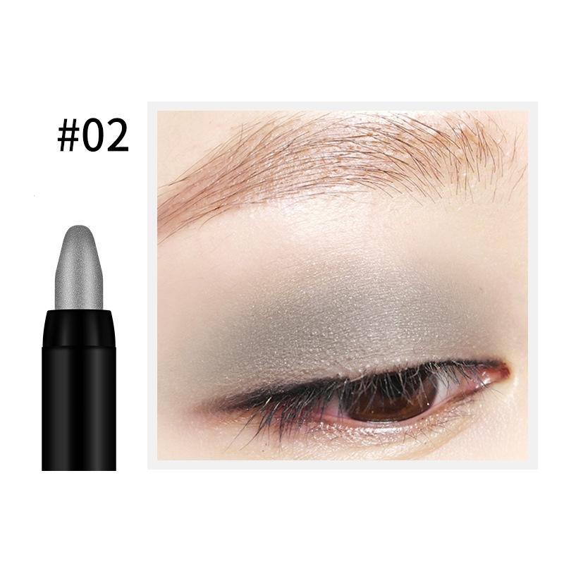 Vibrant Multicolor Eyeshadow Stick Long-Lasting Shimmery and Glittery Eye Makeup Easy-to-Apply Smudge-Proof and Waterproof Eye Shadow Pencil