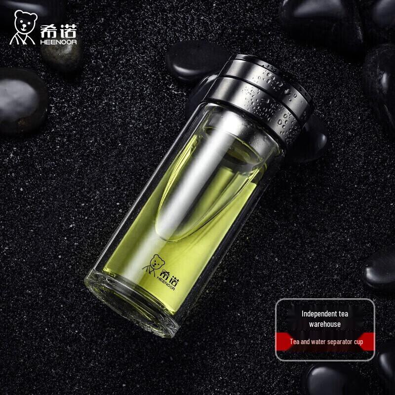 Heenoor Double-Layer Glass Cup XN-7093
