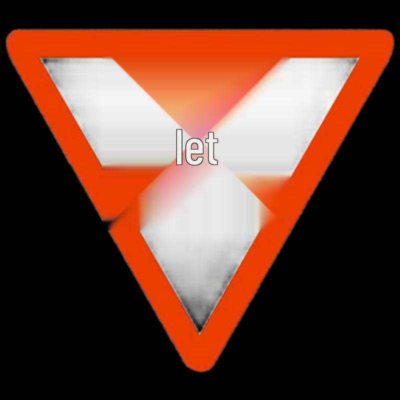 Traffic Safety Yield Sign