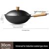 SUPOR 30cm Hammered Titanium Non-Stick Wok