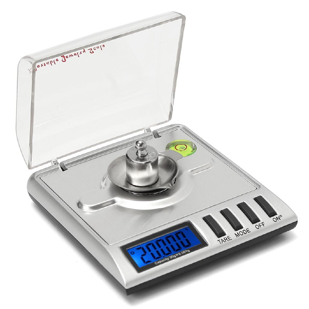 Libra High Accuracy Weigh Balance Pocket Precision Jewelry Weight Scales 30g X0.001g Digital Scales New