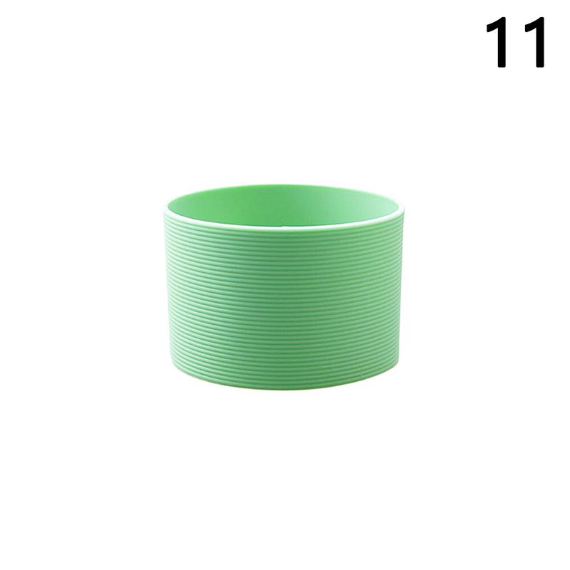 Silikonový protiopařovací protiskluzový kryt na kávový šálek Univerzální kónický závitový návlek na šálek Hrnček Keramický Skleněný kryt na šálek