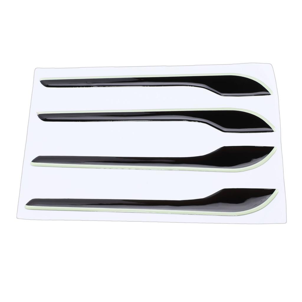 4PCS Door Handle Luminous Sticker Anti Scratch Stylish Car Door Handle Protector Replacement for Model Y 3