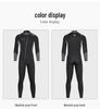 Men's 5/3mm Super Elastic Fleece-Lined Wetsuit, Cold-Proof One-Piece for Diving, Surfing, and Winter Swimming.