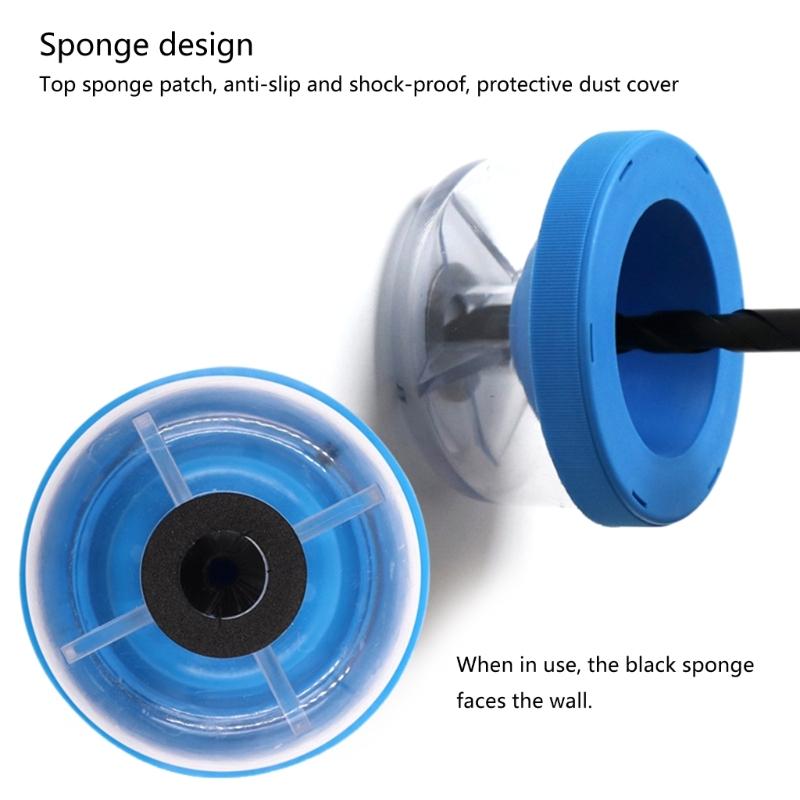 Bowl Shape Dust Covers Ashes Bowls for Electric Drills Ensuring Clean Workspaces & Easy Storage, Wood Metal and Concrete
