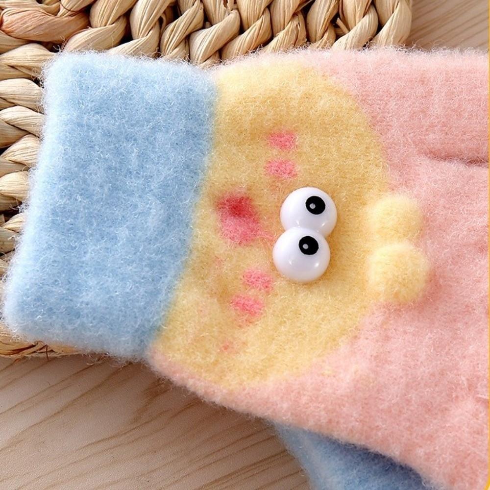 Barnes Varme Verktøy Vinter Barnehansker Fem Fingre Gutter og Jenter Kuldebestandig Hanske