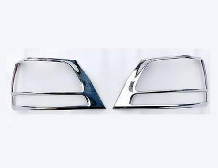 Prado Rear Tail Light Decorative Cover for Models 10-20 - Bright Trim Strip for 2700 and 4000 Series.