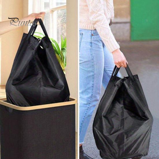 Úložný koš s odnímatelným síťovaným vakem 100L Velkokapacitní koš na prádlo Úložný koš na prádlo s prachotěsným víkem