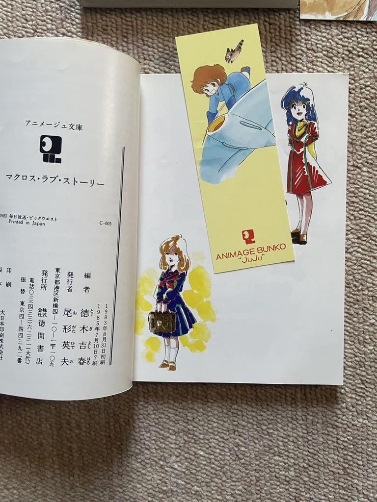 [USED] Two used books: Michinoku Art Book and Macross Love Story