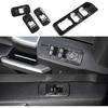 Keptrim for F-150 ABS Carbon Fiber Window Lift Switch Door Lock Trim for 2015 2016 2017 2018 2019 2020 Ford F150, 4pcs