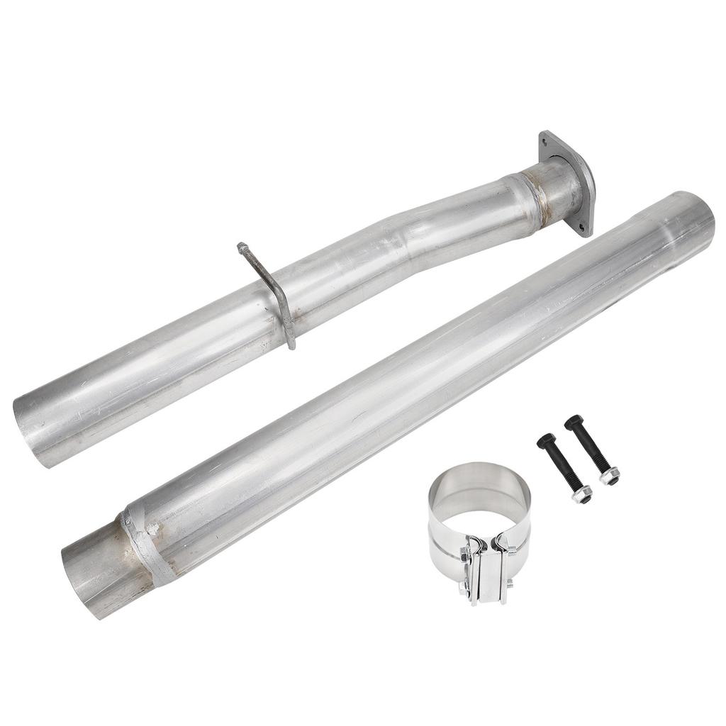 Ford F250 F350 F450 2008-2010 6.4 Powerstroke Diesel 4" Exhaust DPF & Cat Delete Pipe