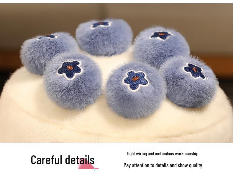 Blueberry Strawberry Dessert Plush Toy - Children's Birthday Gift