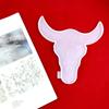 Animal for Head Silicone Mold Wall Pendant Decor Resin Casting Mold Bull for Head Coaster Epoxy Casting Mold Home Decor