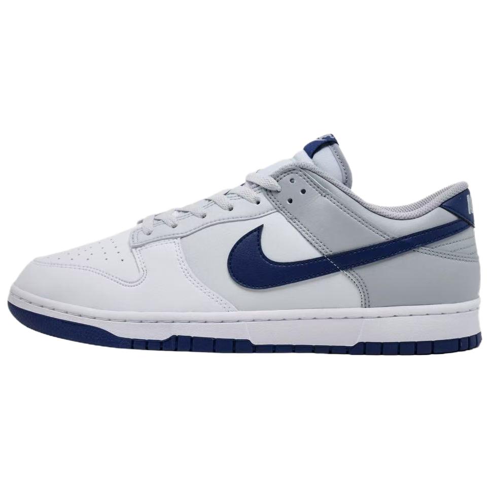 Nike Dunk Cyan Abriebfeste Low-Top Skateboard-Schuhe Herren Blau Weiß HF5441-118(Team836-)