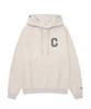 C Logo Hoodie Oatmeal