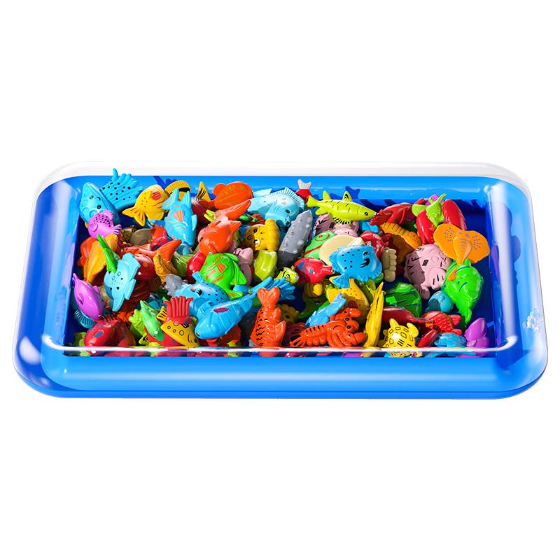 MiaoBeile Magnetic Fishing Toy Set for Kids