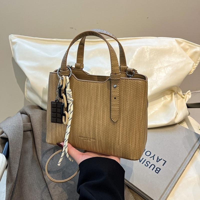 Tasche Damen Herbst und Winter neu vielseitige Schulter Umhängetasche lässig hochwertig tragbare Bucket Bag