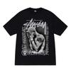 Summer New Heavy Cotton Trendy Brand Classic Basic T-shirt High-end Loose Men's and Women's Printed Short-sleeved Top