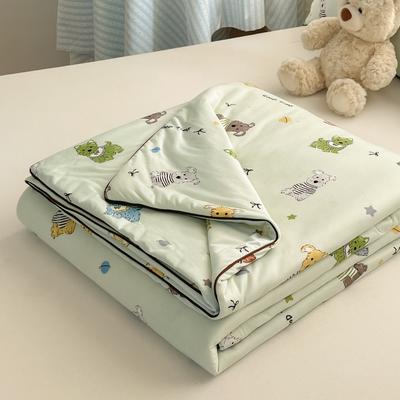 New Cartoon Print  Spring Summer Quilt Soft Breathable Quilted Quilts Single Double Blanket for Summer Knitted Comforter Duvet