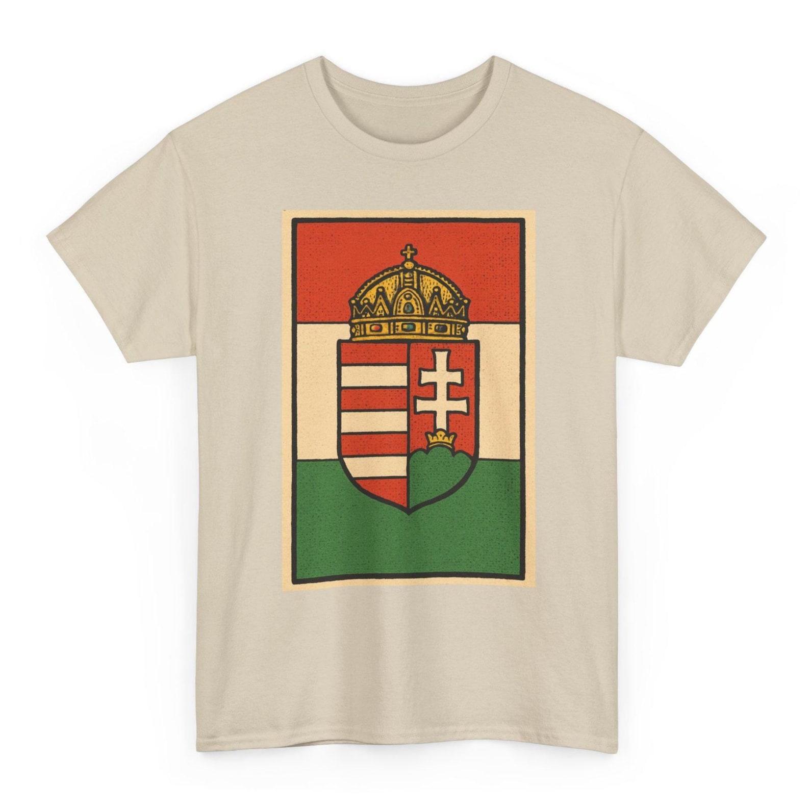 Hungary Flag T-Shirt | Retro Hungarian Pride Tee | Central Europe Heritage Shirt 2XL