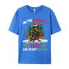 T Shirt For  Rottweiler Christmas On The Naughty List T-shirt Cotton Tops Tshirts O-neck  Clothing Plus Size