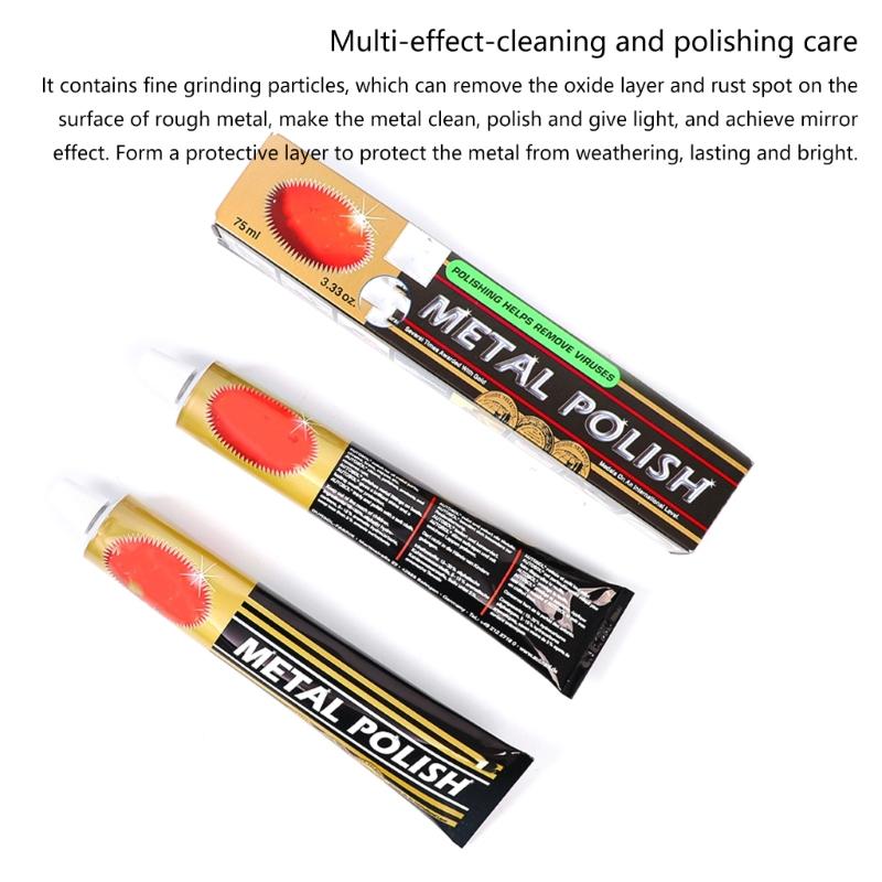 Safe Metal Cleaning Paste Cream Suitable for Deep Cleaning Polishing Without Harmful Chemicals Jewelry & Watch Band Care