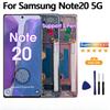 6.7"Super AMOLED Screen For Samsung Galaxy Note 20 N980F LCD Display Touch Screen Digitizer Assembly For Samsung Note 20 5G N981B Display