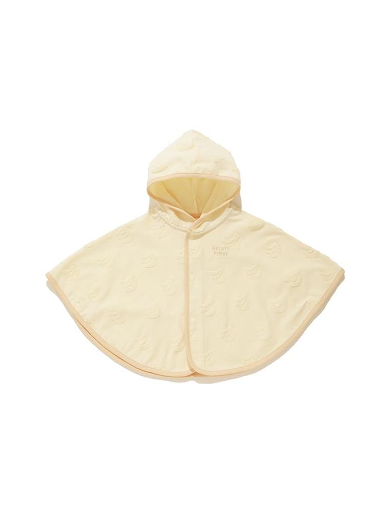 Gelato Pique Baby Variation Pile Poncho PBCT252444YEL80
