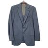 ISAIA Blue X Gray GREGORIO Silk Blend Striped Suit Suit Setup 48 Blue grayUsed