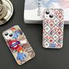 Cute P-Paddingtons Bear For IPhone 14 13 12 Mini 11 Pro XS Max X XR 14 Plus Tempered Glass Cover