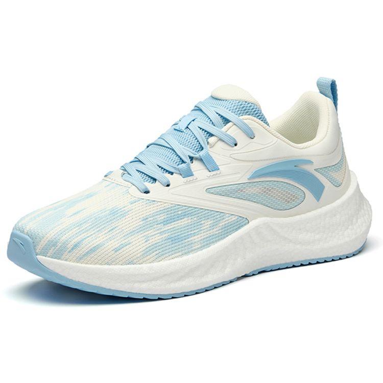 Anta Mars Foam Breathable Lightweight Low-Top Running Shoes Men sneaker White Blue 112235566-6