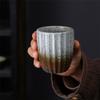 Ceramic Master Cup Tea Bowl Household Ceramic Cup Coarse Pottery Tea Cup Retro Kung Fu Tea Cup Single Cup