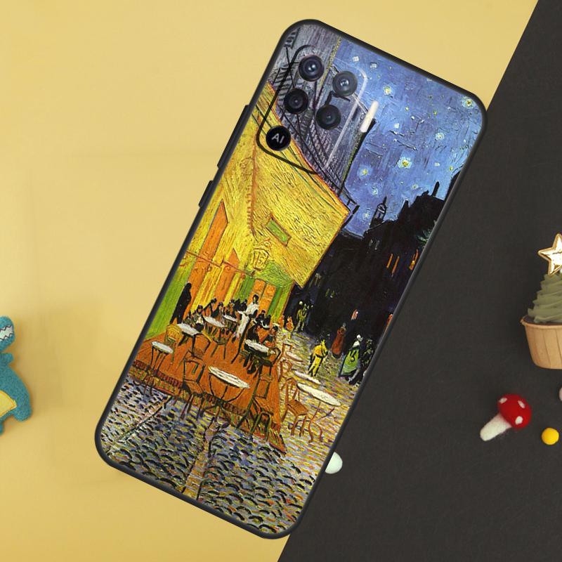 Van Gogh Art Oil Painting For OPPO A79 A58 A78 A98 A53S A57S A54S A74 A94 A17 A77 A5 A9 A96 A76 A16 A52 A72 A15 Case