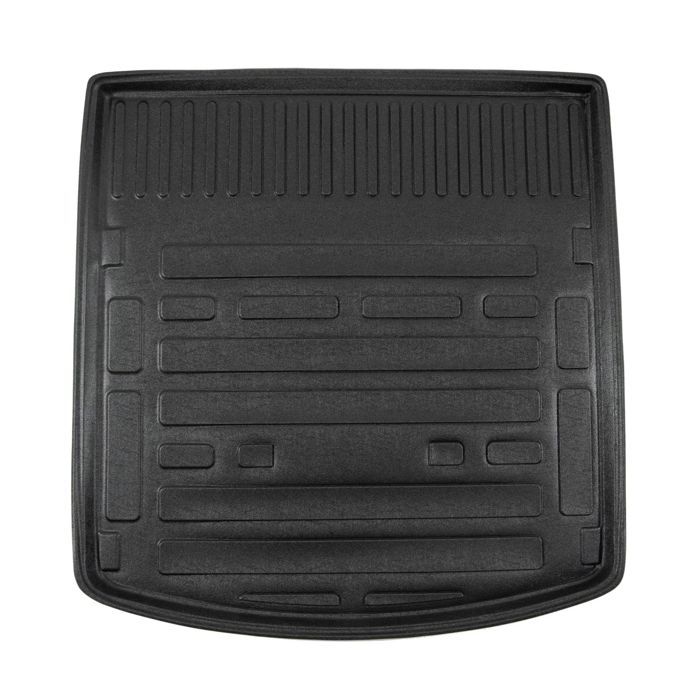Bac de coffre sur mesure - SCOUTT - Seat Exeo 2008-2013 Berlina - Antidérapant - Bords hauts - TPE noir